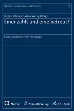 Scheiwe / Wersig |  Einer zahlt und eine betreut? | Buch |  Sack Fachmedien