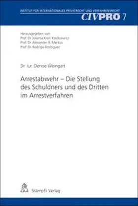 Weingart |  Arrestabwehr | Buch |  Sack Fachmedien