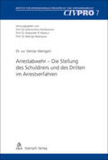 Weingart |  Arrestabwehr | Buch |  Sack Fachmedien