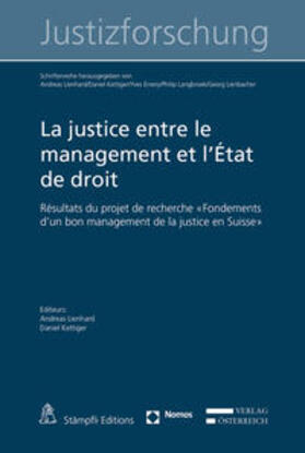 Schwenkel | La justice entre le management et l'État de droit | Buch | 978-3-7272-7677-4 | sack.de