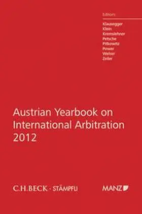 Klein / Kremslehner / Petsche |  Austrian Yearbook on International Arbitration | Buch |  Sack Fachmedien