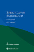 Weber |  Energy Law in Switzerland | Buch |  Sack Fachmedien