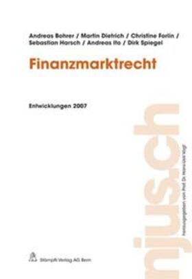 Vogt / Bohrer / Dietrich | Finanzmarktrecht | Buch | 978-3-7272-8009-2 | sack.de