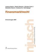 Vogt / Bohrer / Dietrich |  Finanzmarktrecht | Buch |  Sack Fachmedien