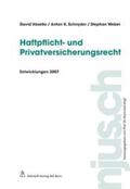 Vasella / Schnyder / Weber |  Haftpflicht- und Privatversicherungsrecht | Buch |  Sack Fachmedien