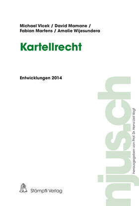 Vlcek / Mamane / Martens | Kartellrecht | Buch | 978-3-7272-8151-8 | sack.de