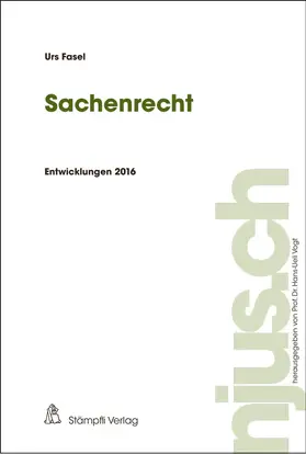 Fasel / Vogt |  Sachenrecht | Buch |  Sack Fachmedien