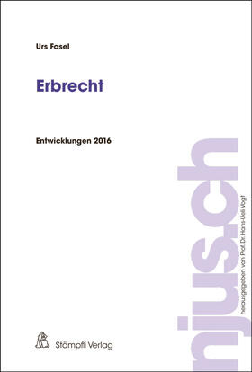 Fasel / Vogt |  Erbrecht | Buch |  Sack Fachmedien
