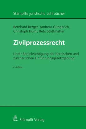 Berger / Hurni / Güngerich | Zivilprozessrecht | E-Book | sack.de