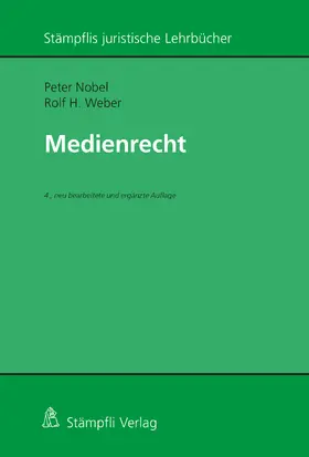 Nobel / Weber |  Medienrecht | Buch |  Sack Fachmedien