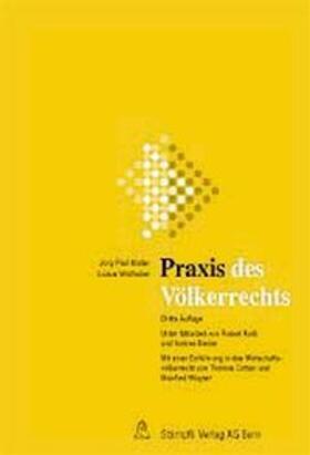 Müller / Wildhaber | Praxis des Völkerrechts | Buch | 978-3-7272-9461-7 | sack.de