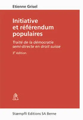 Grisel |  Initiative et référendum populaires | Buch |  Sack Fachmedien
