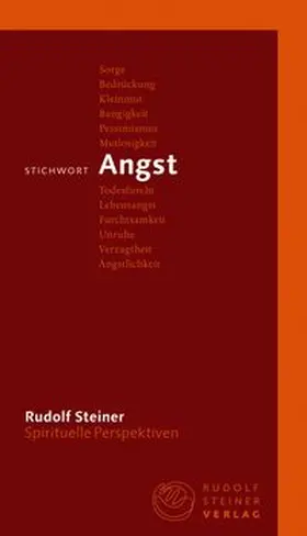 Steiner |  Stichwort Angst | Buch |  Sack Fachmedien
