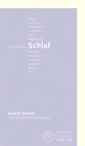 Steiner / Stauffer | Stichwort Schlaf | Buch | 978-3-7274-4911-6 | www.sack.de