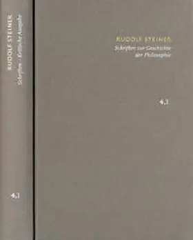 Steiner / Clement |  Schriften zur Geschichte der Philosophie.Welt- und Lebensanschauungen im neunzehnten Jahrhundert / Die Rätsel der Philosophie | Buch |  Sack Fachmedien