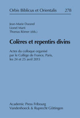  Colères et repentirs divins | Buch |  Sack Fachmedien