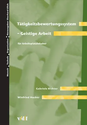 Hacker / Richter |  Tätigkeitsbewertungssystem - Geistige Arbeit | eBook | Sack Fachmedien