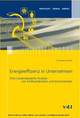 Schmid | Energieeffizienz in Unternehmen | E-Book | sack.de