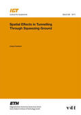 Cantieni |  Spatial effects in tunnelling through squeezing ground | Buch |  Sack Fachmedien
