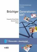 Perrig-Chiello / Dubach / Altwegg |  Brüchiger Generationenkitt? | eBook | Sack Fachmedien