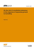 Dong |  On the role of constitutive behaviour in the response of squeezing ground to tunnelling | eBook | Sack Fachmedien