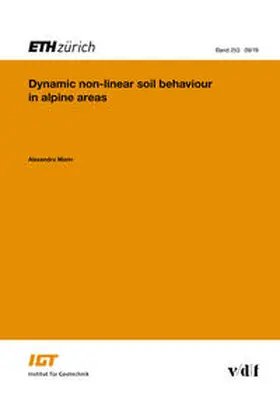 Marin |  Dynamic non-linear soil behaviour in alpine areas | Buch |  Sack Fachmedien