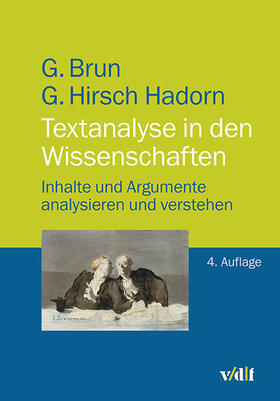 Brun / Hirsch Hadorn | Textanalyse in den Wissenschaften | Buch | 978-3-7281-4033-3 | sack.de