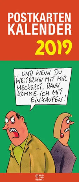  Postkartenkalender 2019 | Sonstiges |  Sack Fachmedien