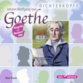 Braun |  Dichterköpfe. Johann Wolfgang von Goethe | Sonstiges |  Sack Fachmedien
