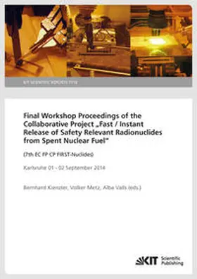 Kienzler / Metz / Valls |  Final Workshop Proceedings of the Collaborative Project | Buch |  Sack Fachmedien