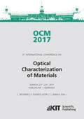 Beyerer / Puente León / Längle |  OCM 2017 - Optical Characterization of Materials - conference proceedings | Buch |  Sack Fachmedien