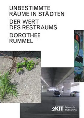 Rummel |  Unbestimmte Räume in Städten: Der Wert des Restraums | Buch |  Sack Fachmedien