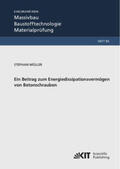 Müller |  Ein Beitrag zum Energiedissipationsvermögen von Betonschrauben | Buch |  Sack Fachmedien