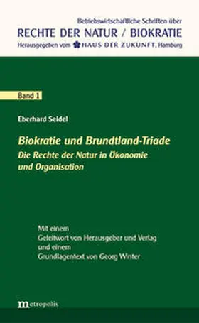 Seidel |  Biokratie und Brundtland-Triade | Buch |  Sack Fachmedien
