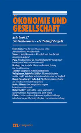 Heise / Deumelandt |  Ökonomie und Gesellschaft / Sozialökonomie - ein Zukunftsprojekt | Buch |  Sack Fachmedien