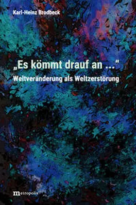 Brodbeck |  "Es kömmt drauf an ..." | Buch |  Sack Fachmedien