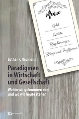 Neumann |  Paradigmen in Wirtschaft und Gesellschaft | Buch |  Sack Fachmedien