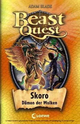 Blade |  Beast Quest 14 – Skoro, Dämon der Wolken | eBook | Sack Fachmedien