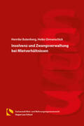 Butenberg / Ormanschick |  Insolvenz und Zwangsverwaltung bei Mietverhältnissen | Buch |  Sack Fachmedien