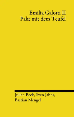 Beck / Jahns / Mengel |  Emilia Galotti II | eBook | Sack Fachmedien