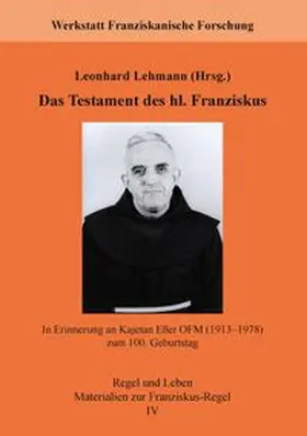 Lehmann |  Das Testament des hl. Franziskus | Buch |  Sack Fachmedien