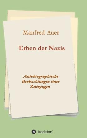 Auer |  Erben der Nazis | Buch |  Sack Fachmedien