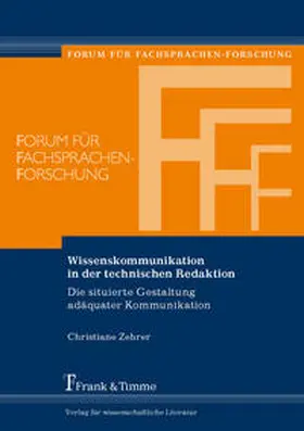 Zehrer |  Wissenskommunikation in der technischen Redaktion | Buch |  Sack Fachmedien