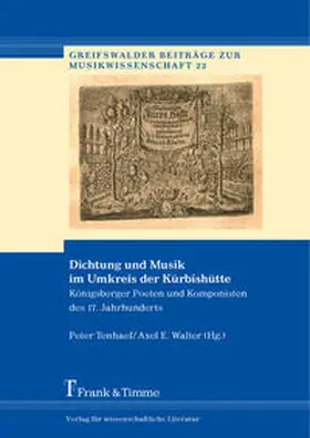 Tenhaef / Walter |  Dichtung und Musik im Umkreis der Kürbishütte | Buch |  Sack Fachmedien