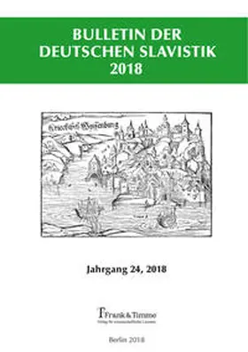Kempgen |  Bulletin der Deutschen Slavistik 2018 | Buch |  Sack Fachmedien