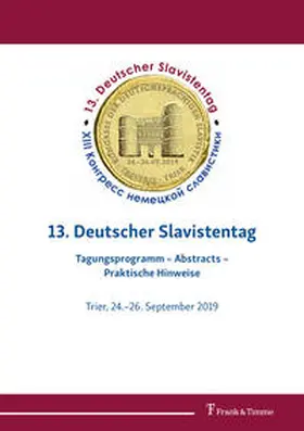 Bierich / Bruns / Lüdke |  13. Deutscher Slavistentag | Buch |  Sack Fachmedien