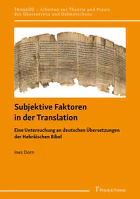 Dorn |  Subjektive Faktoren in der Translation | Buch |  Sack Fachmedien