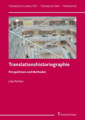 Richter |  Translationshistoriographie | eBook | Sack Fachmedien