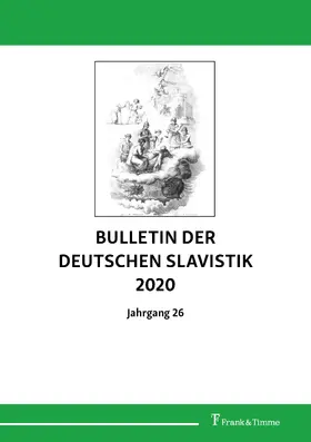 Bun?i? |  Bulletin der Deutschen Slavistik 2020 | eBook | Sack Fachmedien