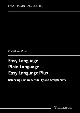 Maaß |  Easy Language - Plain Language - Easy Language Plus | eBook | Sack Fachmedien